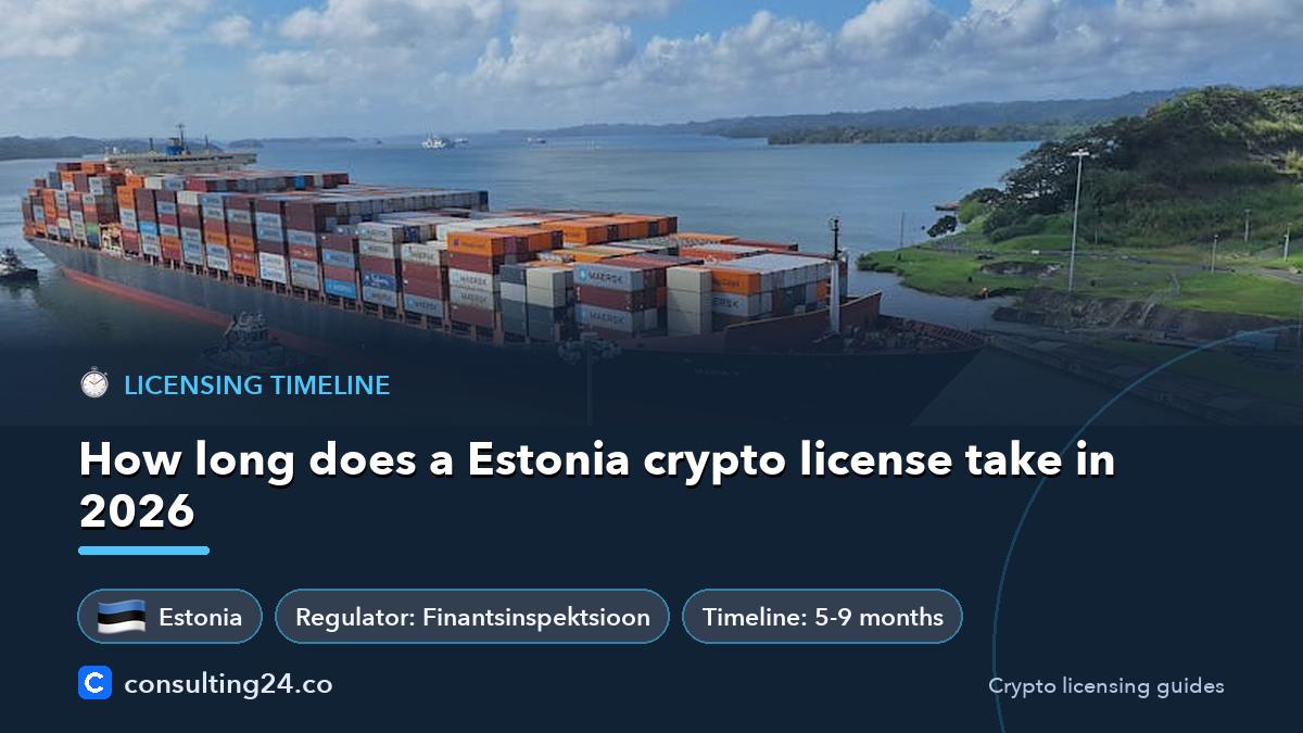 How long does a: Consulting24 crypto licensing guide