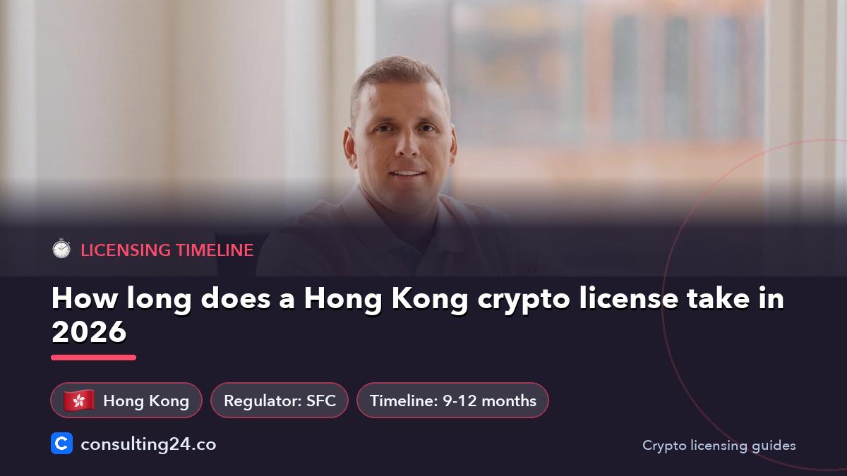 How long does a: Consulting24 crypto licensing guide