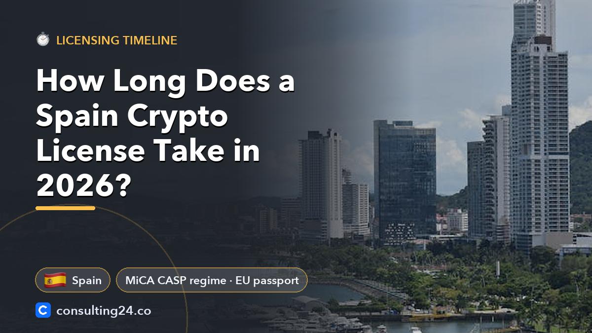 How long does a: Consulting24 crypto licensing guide