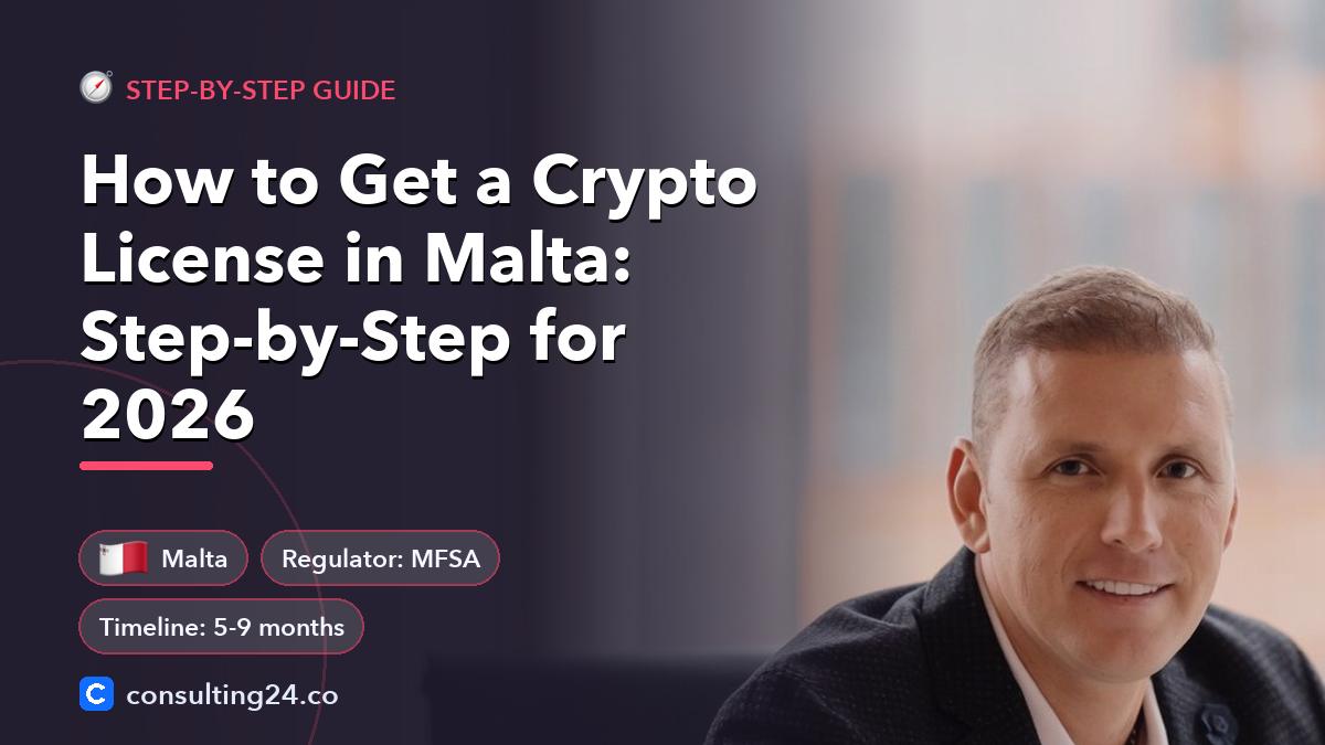 How to get a: Consulting24 crypto licensing guide