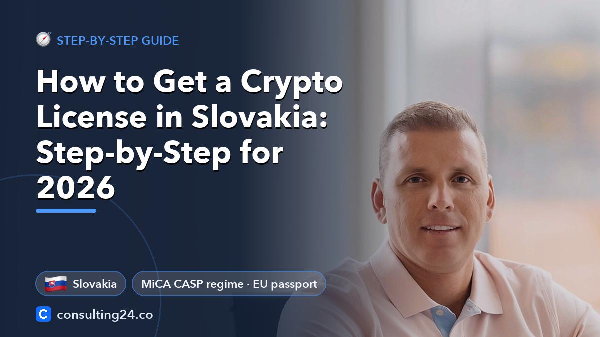How to get a: Consulting24 crypto licensing guide