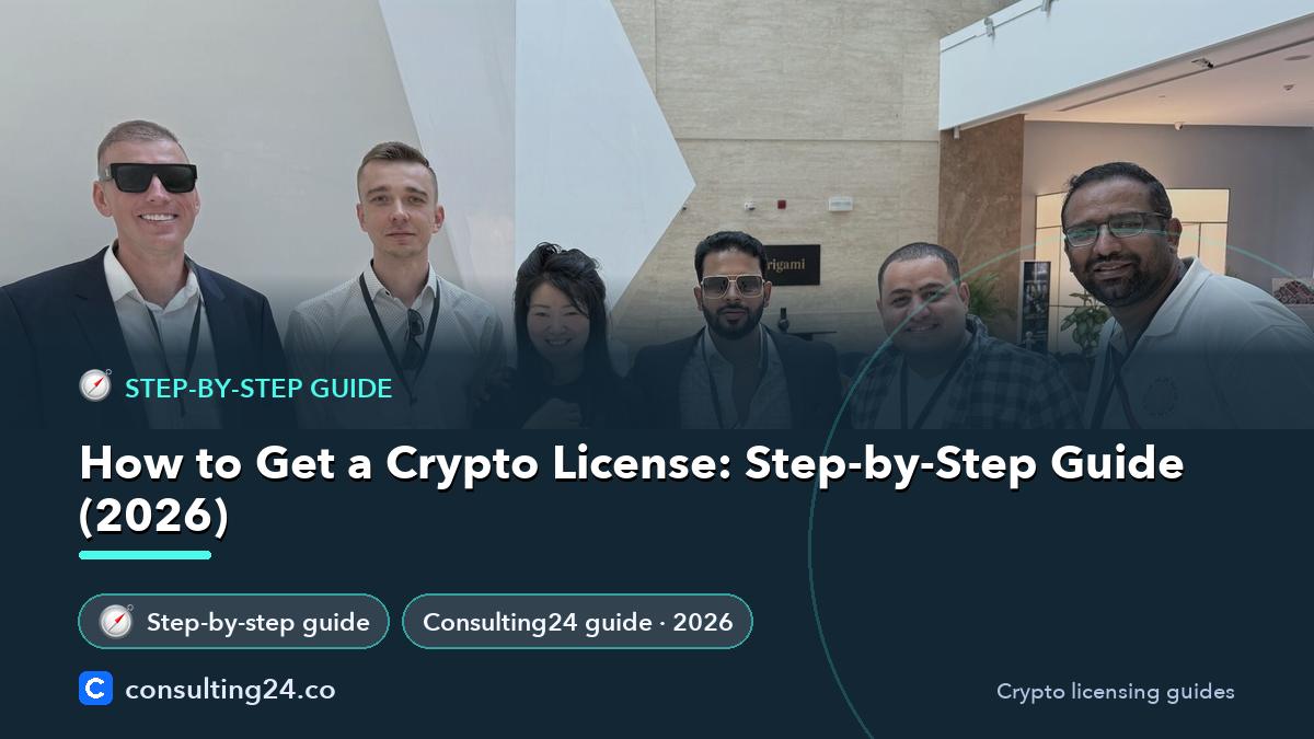 How To Get A Crypto License: Consulting24 crypto licensing guide