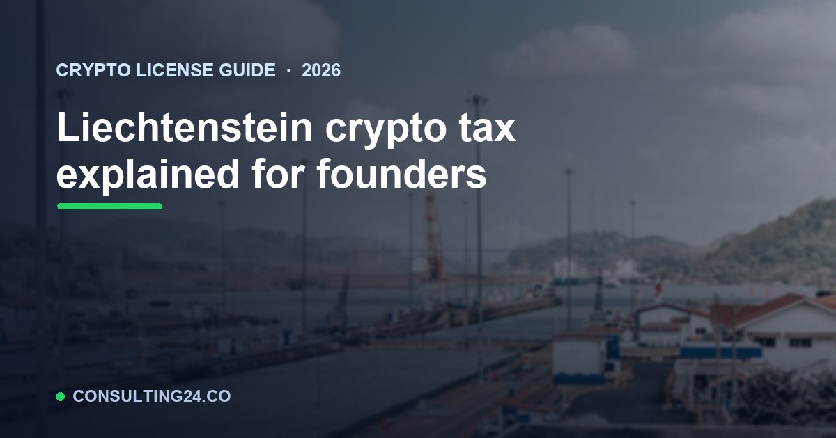 Liechtenstein crypto tax explained — Consulting24