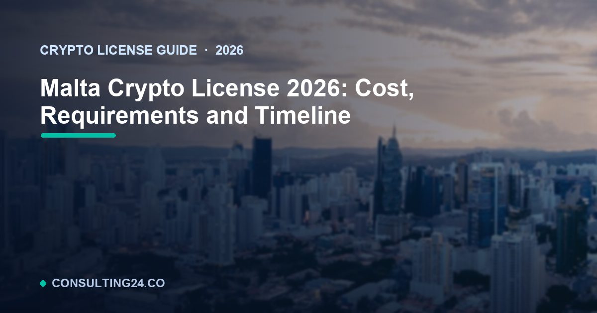 Malta crypto license — Consulting24
