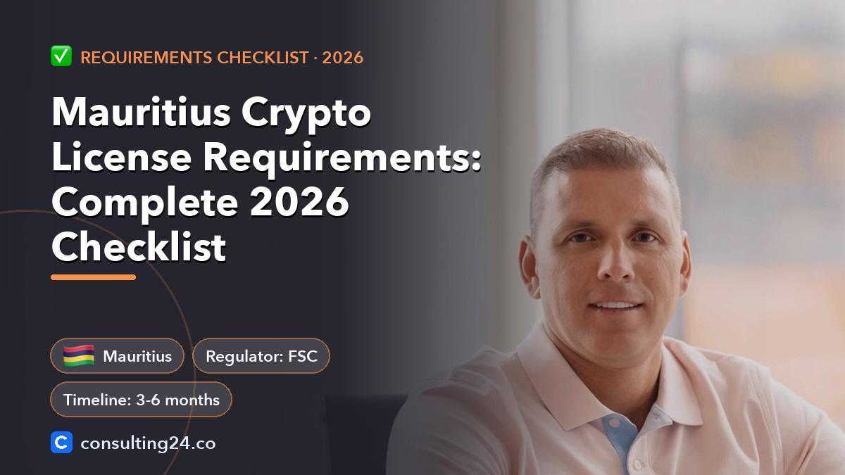 Mauritius crypto license requirements: Consulting24 crypto licensing guide