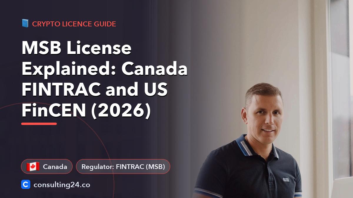 MSB license: Consulting24 crypto licensing guide