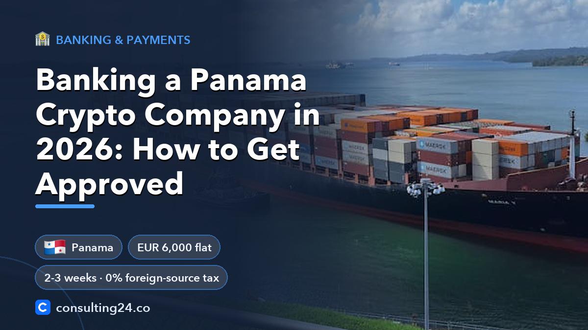 Panama crypto banking: Consulting24 crypto licensing guide
