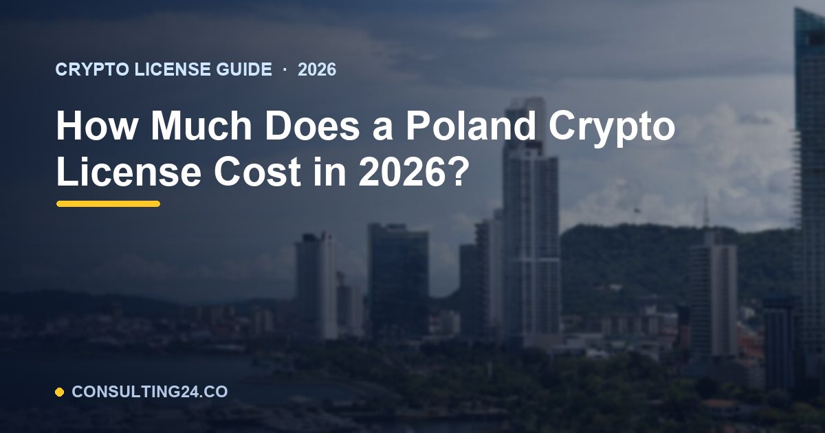 Poland crypto license cost — Consulting24