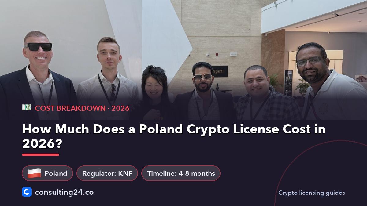Poland crypto license cost: Consulting24 crypto licensing guide