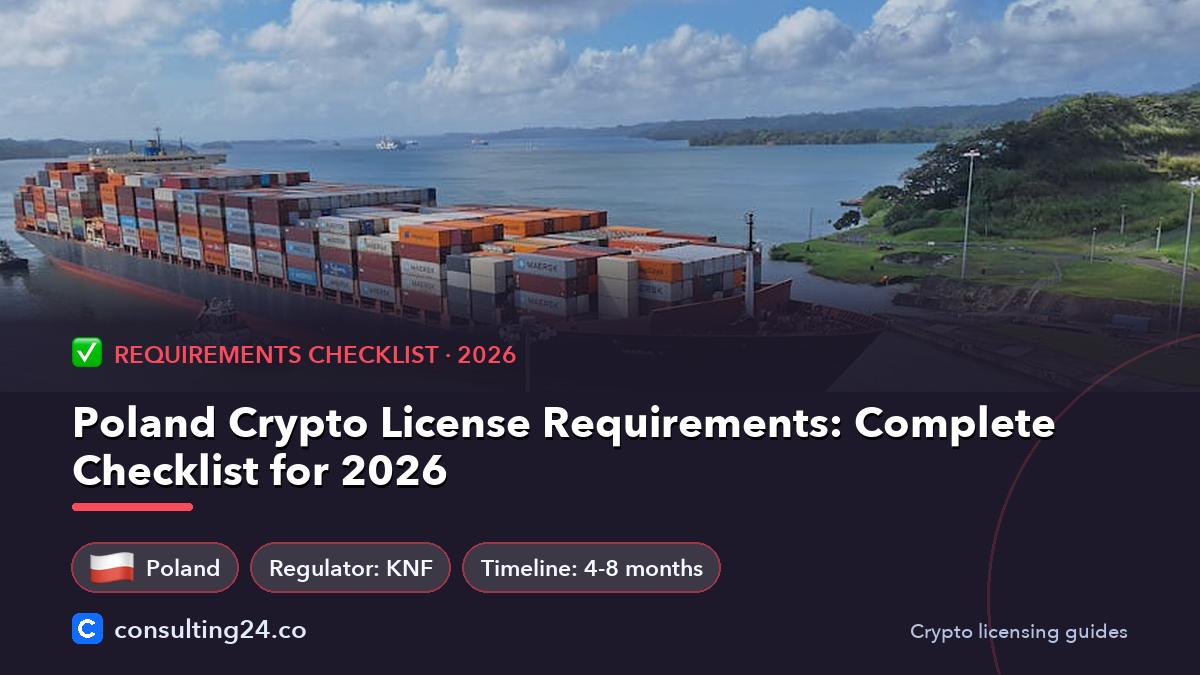 Poland crypto license requirements: Consulting24 crypto licensing guide