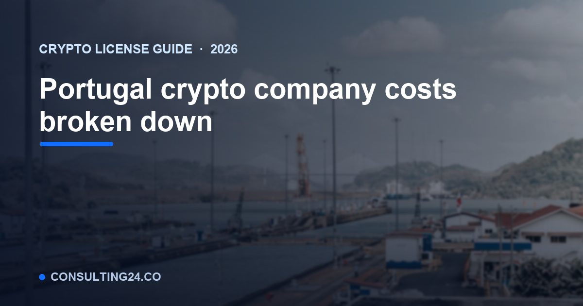 Portugal crypto company costs — Consulting24