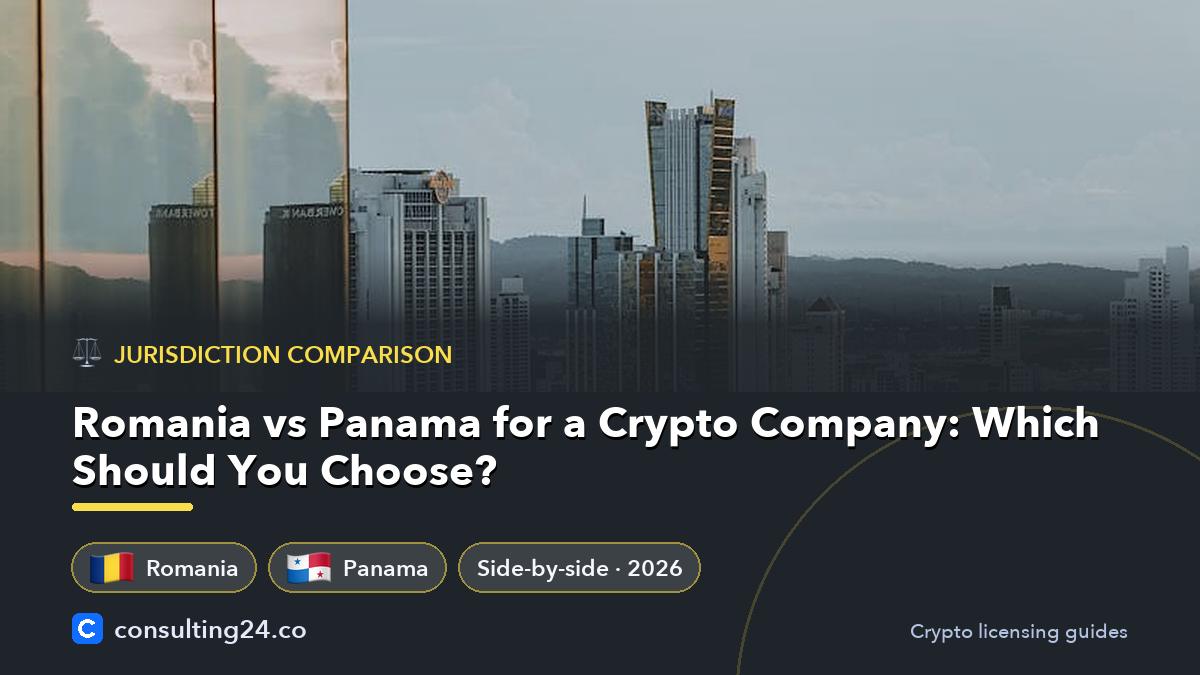 Romania vs Panama for: Consulting24 crypto licensing guide