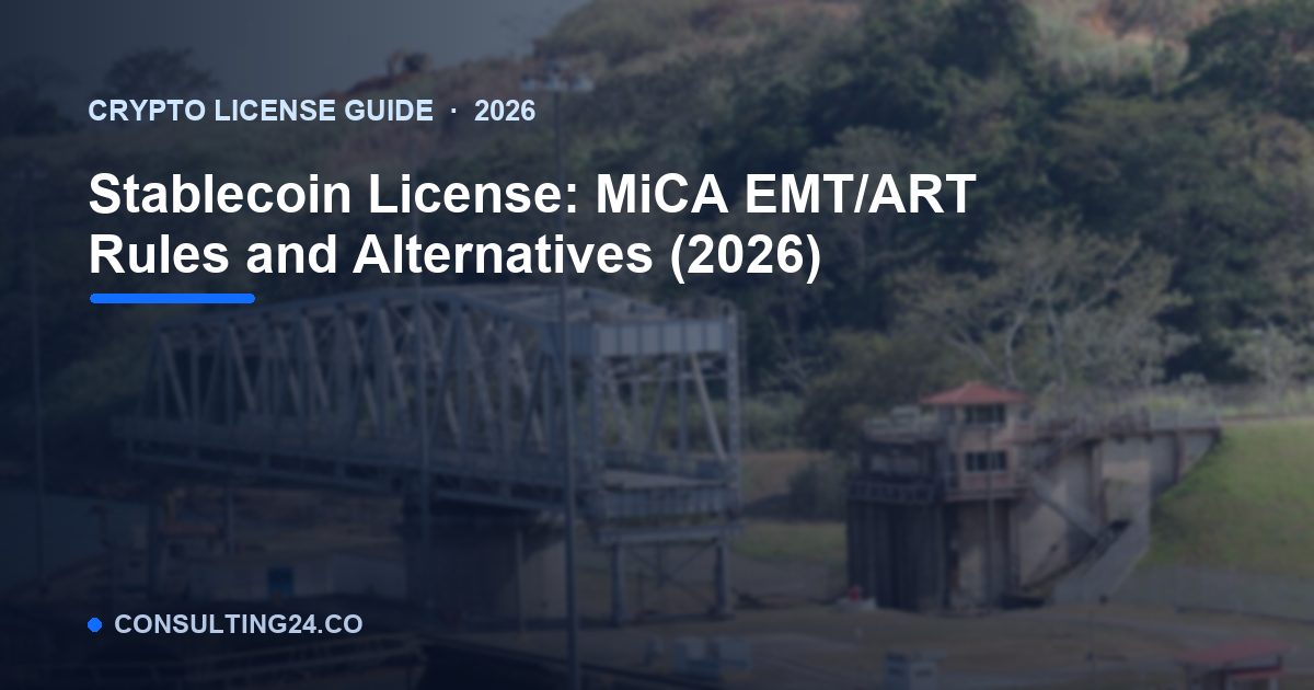 Stablecoin License — Consulting24