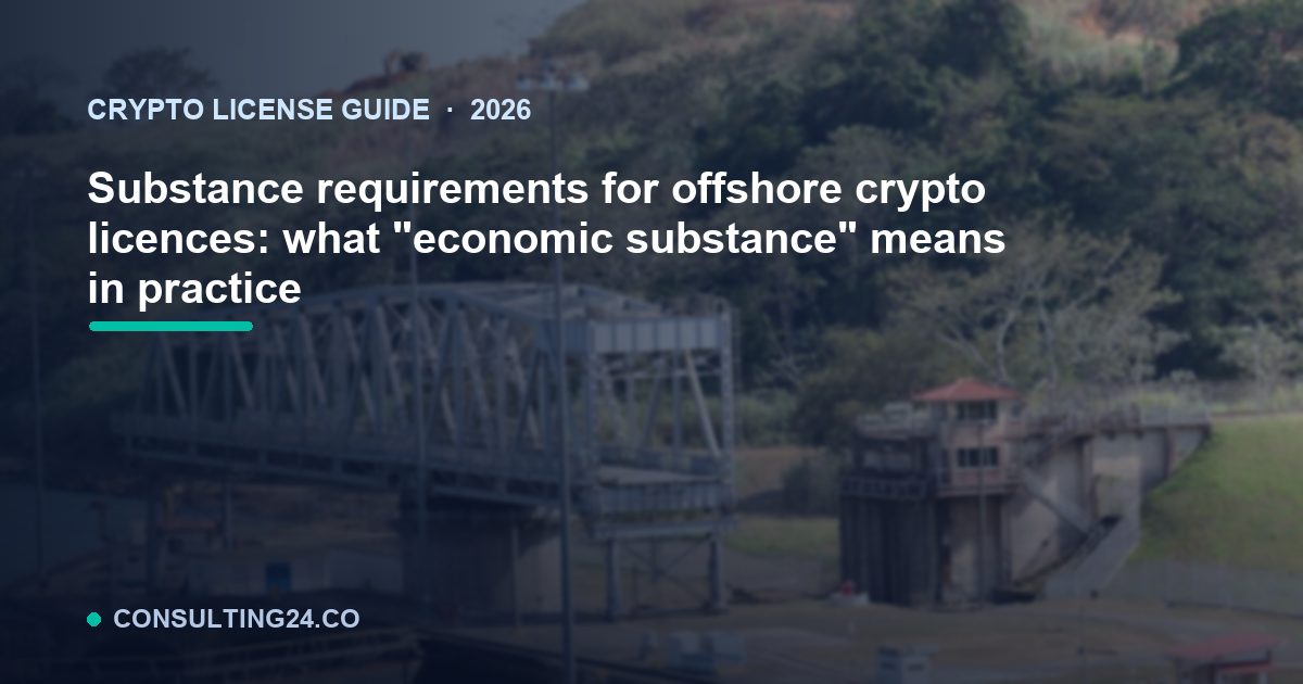 Substance requirements for offshore — Consulting24