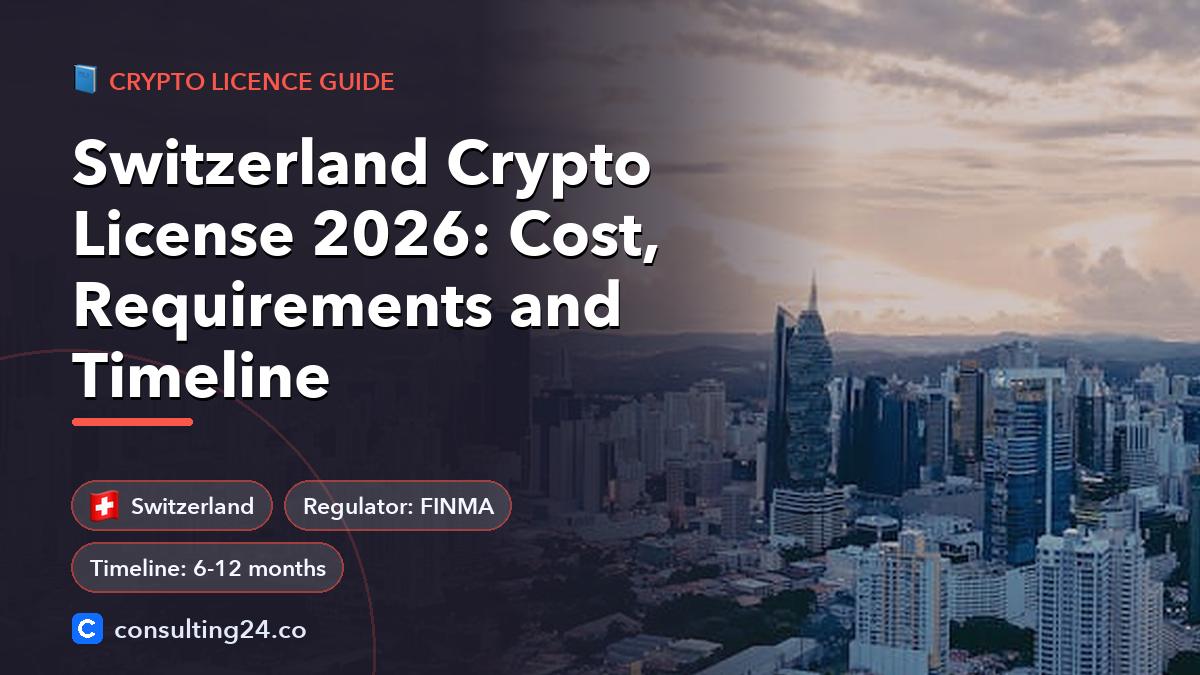 Switzerland crypto license: Consulting24 crypto licensing guide