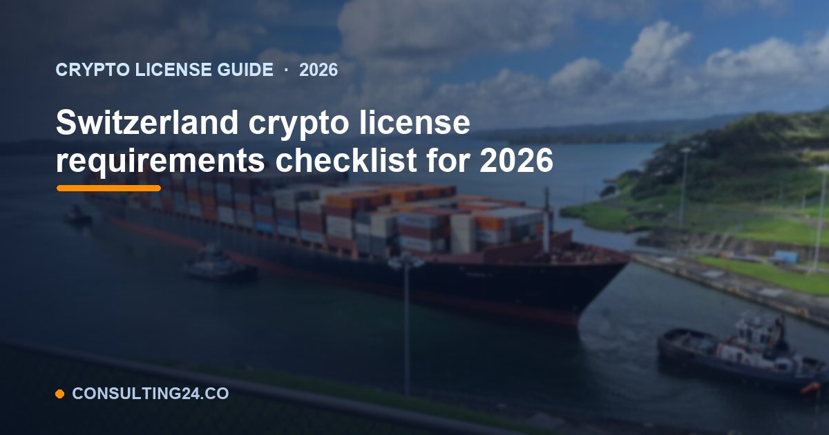 Switzerland crypto license requirements — Consulting24